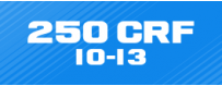 KIT DÉCO Perso 250 CRF 10-13
