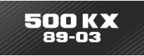 KIT DÉCO Perso 500 KX 89-03