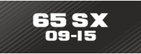 KIT DÉCO Perso 65 SX 09-15